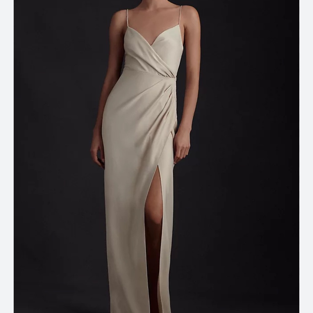 BHLDN Freya Satin Charmeuse Dress